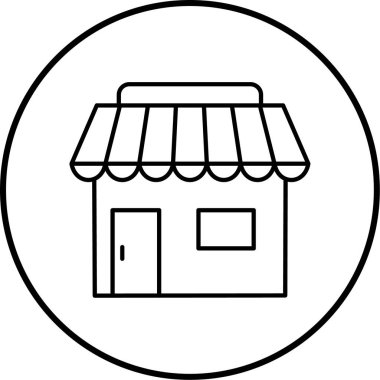 Evin vektör illüstrasyonu