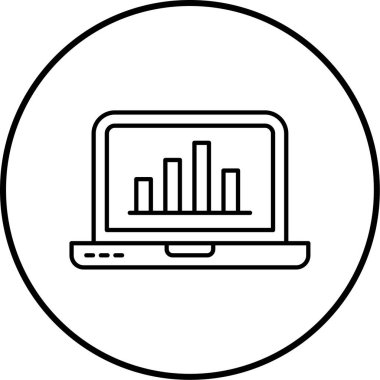 laptop vektör çizim