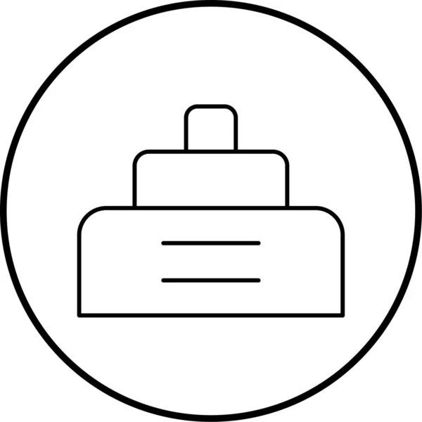 现代教育图标的矢量说明 — 图库矢量图片