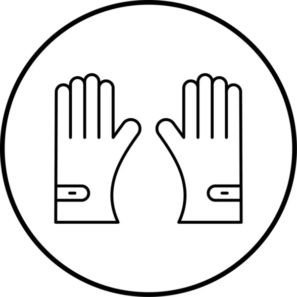 Vector Illustration Hand Icon — стоковый вектор
