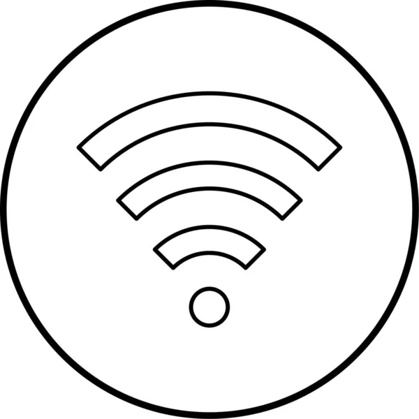 Wifi Иконка Сайта — стоковый вектор