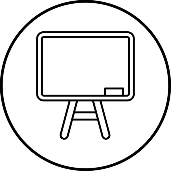 Vector Lcd Icon Illustration — Stock Vector