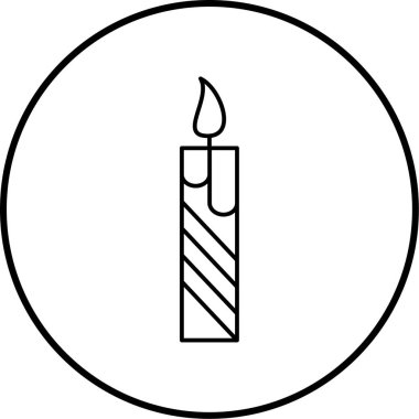 Mum. Web simgesi basit illüstrasyon