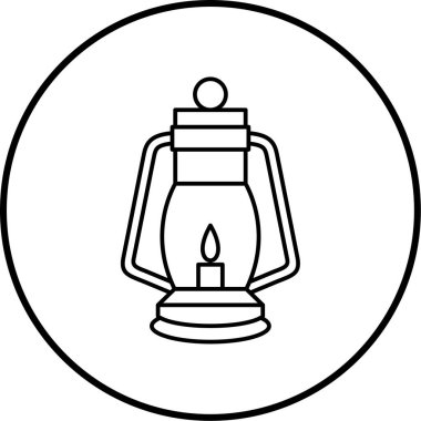 Lamba. Web simgesi basit illüstrasyon