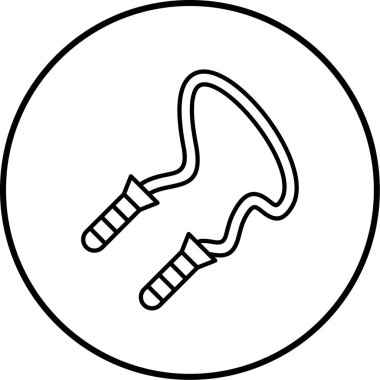 Modern simgenin vektör illüstrasyonu