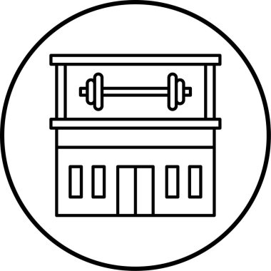 Kişisel ve ticari kullanım için spor vektör simgesi