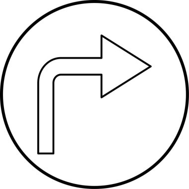 ok simgesinin vektör illüstrasyonu