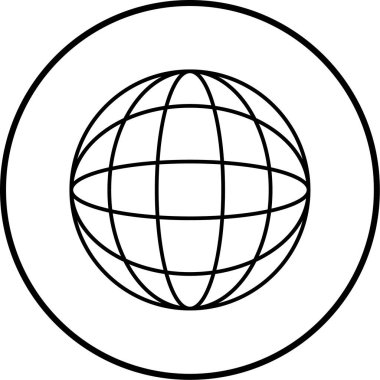 Seo ve teknoloji simgesinin vektör illüstrasyonu