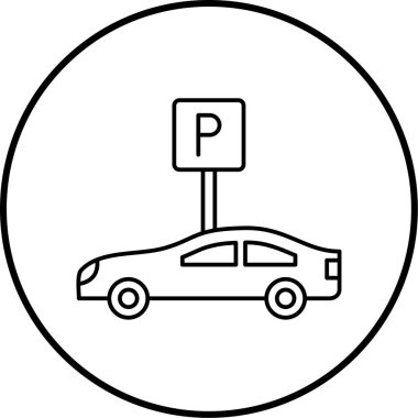 Araba parkı. Basit tasarım