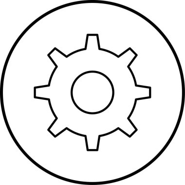 Ayarlama. Web simgesi basit illüstrasyon