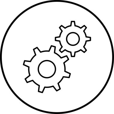Ayarlama. Web simgesi basit illüstrasyon