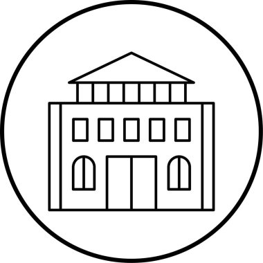 Yapı simgesinin vektör illüstrasyonu