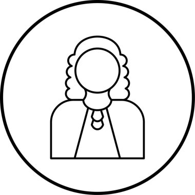 avatar. Web simgesi basit illüstrasyon