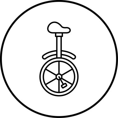 Bisiklet ikonu vektörü. Modern illüstrasyon grafik ve web tasarımı için izole edildi.