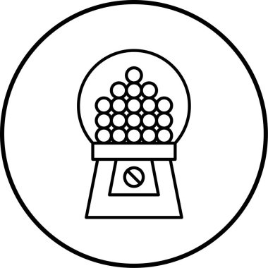 Bir oyuncak simgesinin vektör illüstrasyonu