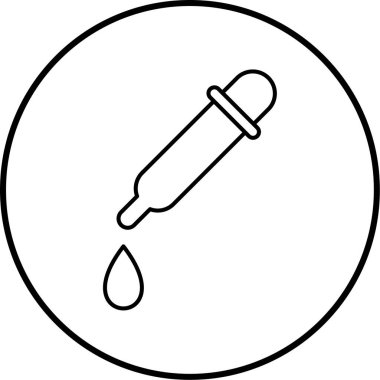 Düşüren. Web simgesi basit illüstrasyon