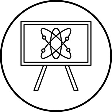 Modern eğitim ikonunun vektör illüstrasyonu 