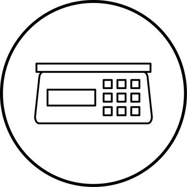 Alışveriş. Web simgesi basit illüstrasyon