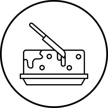 Gıdanın illüstrasyon vektör simgesi