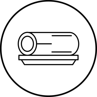 Günlük günlüğü modern simgesinin vektör çizimi