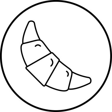 Gıda simgesinin vektör illüstrasyonu 