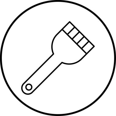 Araç simgesinin vektör illüstrasyonu