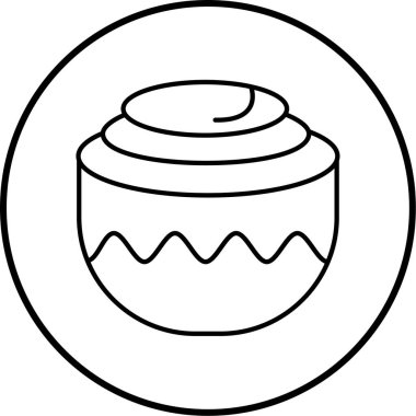 Gıda simgesinin vektör illüstrasyonu