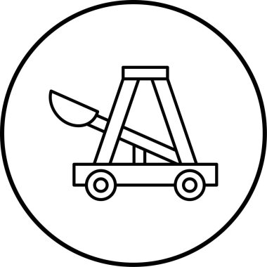 Bilim. Web simgesi basit illüstrasyon