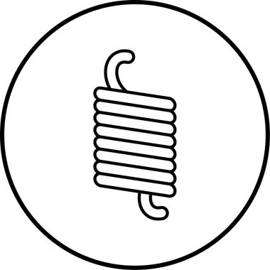 Bilim. Web simgesi basit illüstrasyon