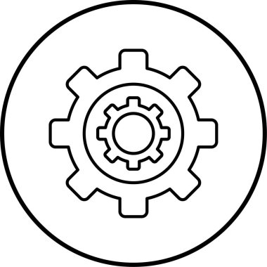 Teçhizat Web simgesi basit illüstrasyon