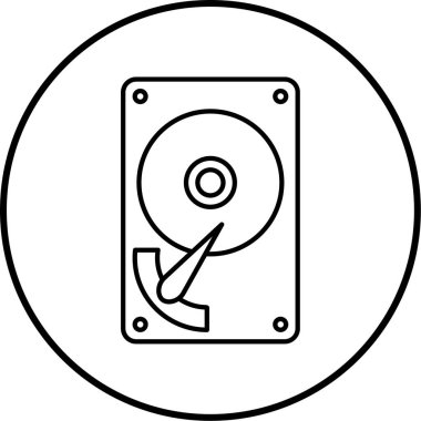 Bilgisayar simgesinin vektör illüstrasyonu