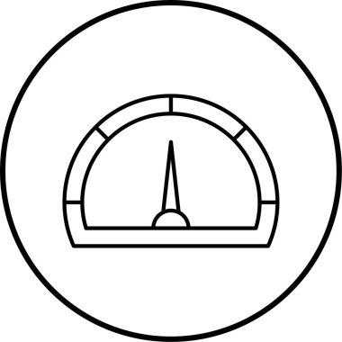 Hız simgesinin vektör çizimi