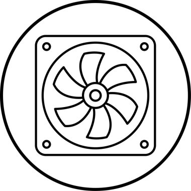 Hayran. Web simgesi basit illüstrasyon