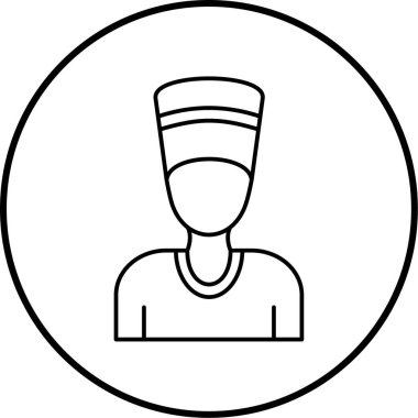 İnsan simgesinin vektör illüstrasyonu