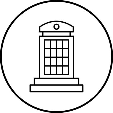 Ev simgesinin vektör illüstrasyonu 