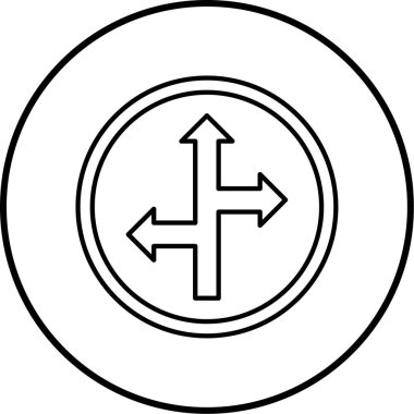 Projeniz için yön ok simgesi