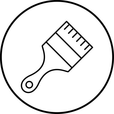 Web tasarımı için boya fırçası simgesi