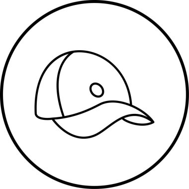 Bir kapak simgesinin vektör illüstrasyonu