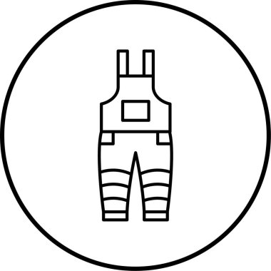 Bir kadın simgesinin vektör illüstrasyonu