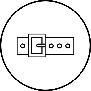 Kemer simgesinin vektör illüstrasyonu