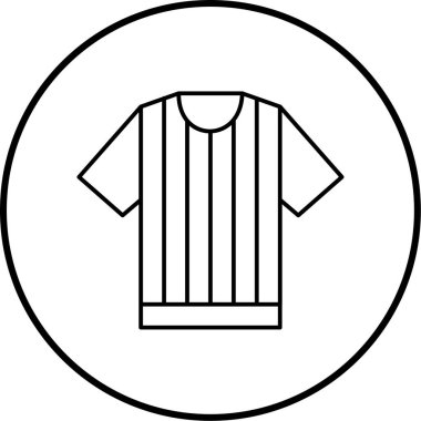 t-shirt simgesi, vektör illüstrasyonu