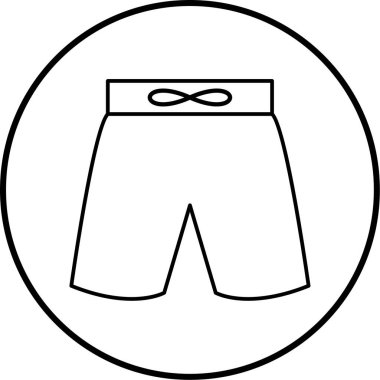 Bir spor simgesinin vektör illüstrasyonu