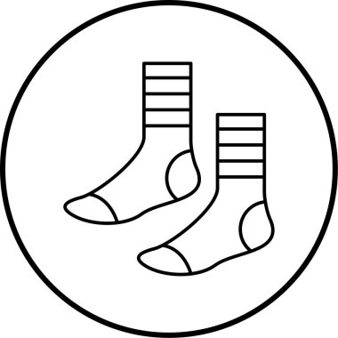 Güzel ve basit bir simgenin vektör çizimi