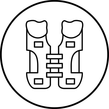 Modern b 'nin vektör illüstrasyonu eksik simgesi