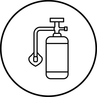 Modern simgenin vektör illüstrasyonu
