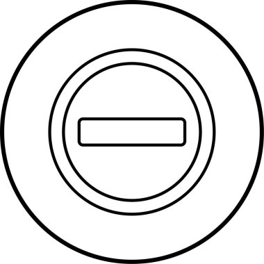 Güzel bir simgenin vektör illüstrasyonu