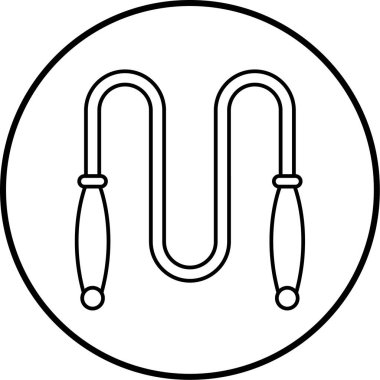 Tek izole edilmiş simge ögesinin vektör illüstrasyonu