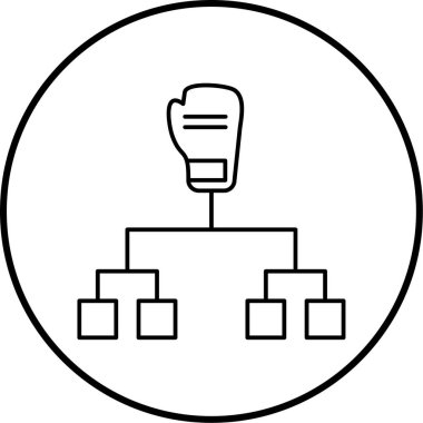 seo modern simgesinin vektör illüstrasyonu