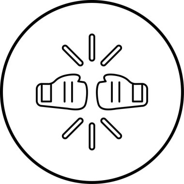 Kutu modern simgesinin vektör illüstrasyonu