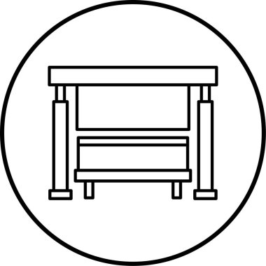 bank simgesinin vektör illüstrasyonu